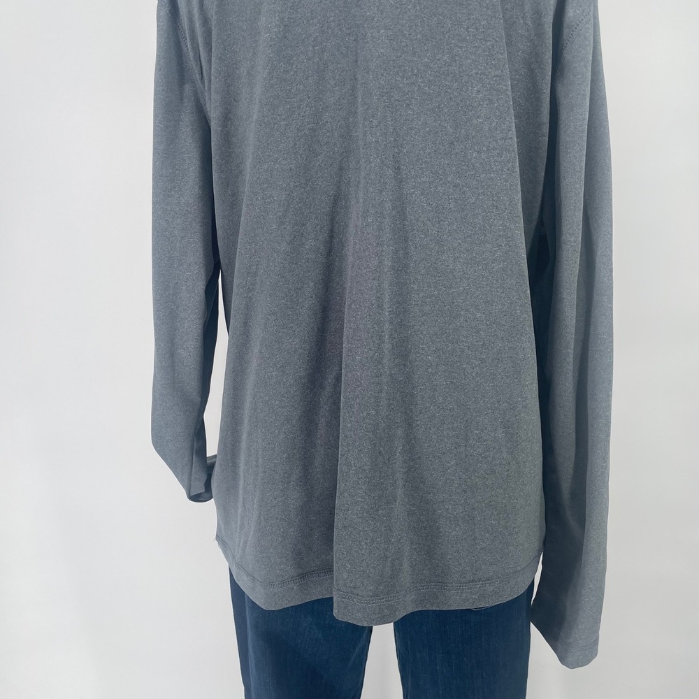 Champion Syracuse University Pullover Quarter Zip Long Sleeve Gray Women's XL - Picture 6 of 8